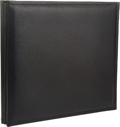 [B0013ZAL7I] Pioneer 8 Inch By Snapload Sewn Leatherette Memory Book, Black